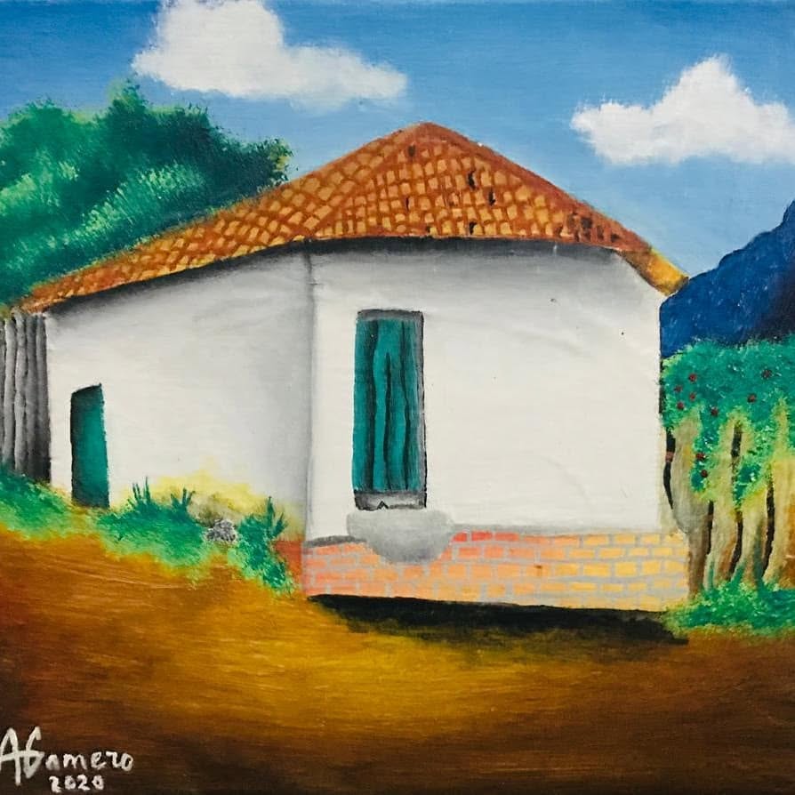 Retrato artístico de la casa familiar